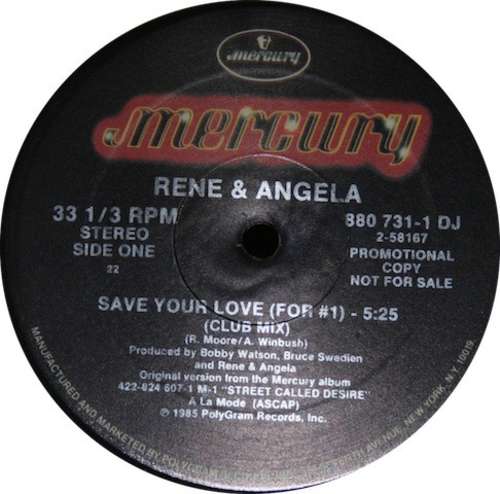 Cover Save Your Love (For #1) Schallplatten Ankauf