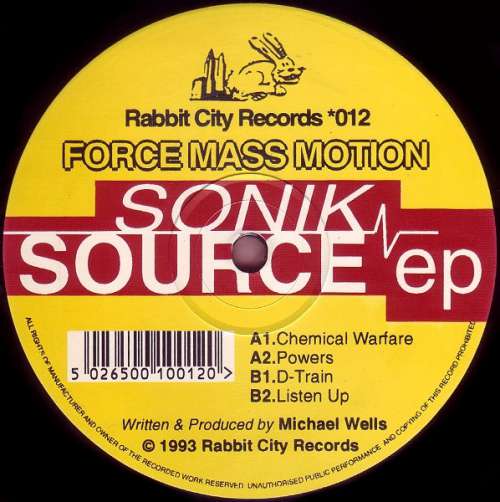Cover Force Mass Motion - Sonik Source EP (12, EP) Schallplatten Ankauf