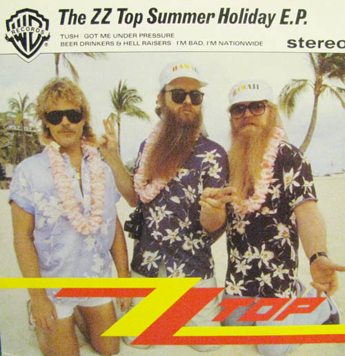 Cover ZZ Top - The ZZ Top Summer Holiday E.P. (12) Schallplatten Ankauf