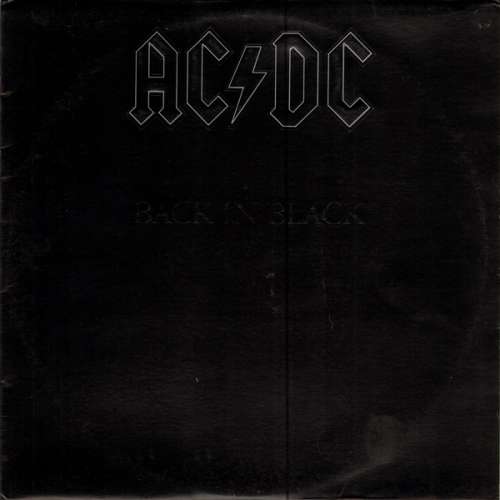 Cover AC/DC - Back In Black (LP, Album, Clu) Schallplatten Ankauf