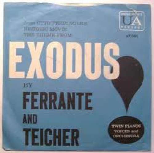 Cover Ferrante And Teicher* - Exodus (7, Single, Mono) Schallplatten Ankauf