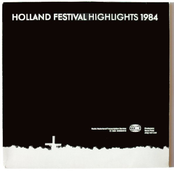 Bild Various - Holland Festival Highlights 1984 (2xLP) Schallplatten Ankauf