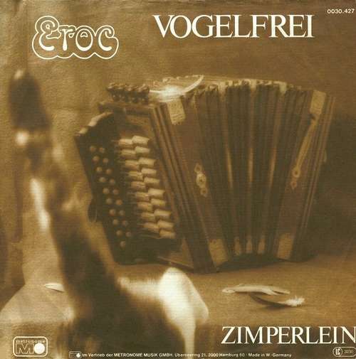 Cover Eroc - Vogelfrei (7, Single) Schallplatten Ankauf