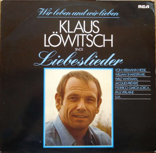 Cover Klaus Löwitsch - Klaus Löwitsch Singt: Liebeslieder (LP) Schallplatten Ankauf