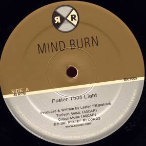 Cover Mind Burn - Faster Than Light (12) Schallplatten Ankauf