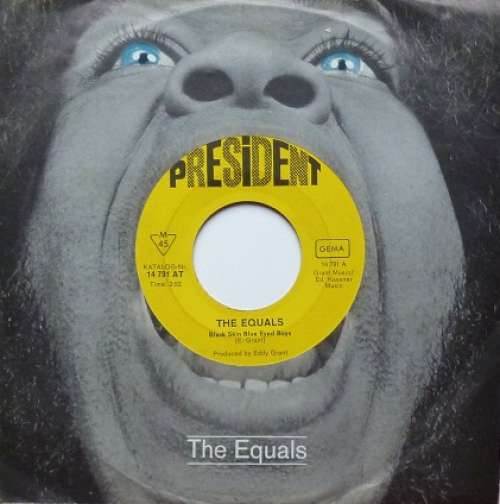Cover The Equals - Black Skin Blue Eyed Boys / Ain't Got Nothing To Give You (7, Single) Schallplatten Ankauf