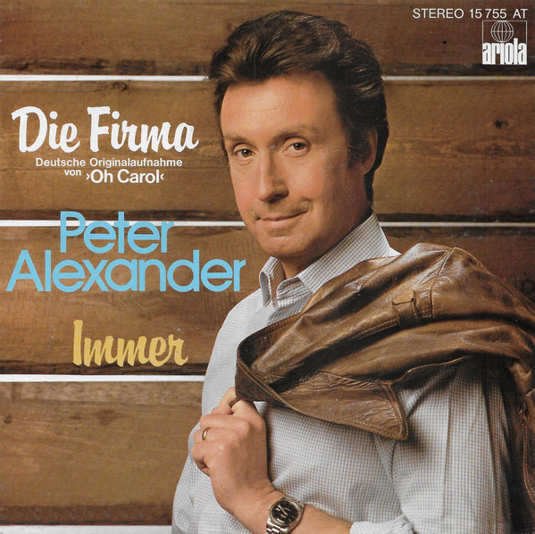 Cover Peter Alexander - Die Firma  (7, Single) Schallplatten Ankauf