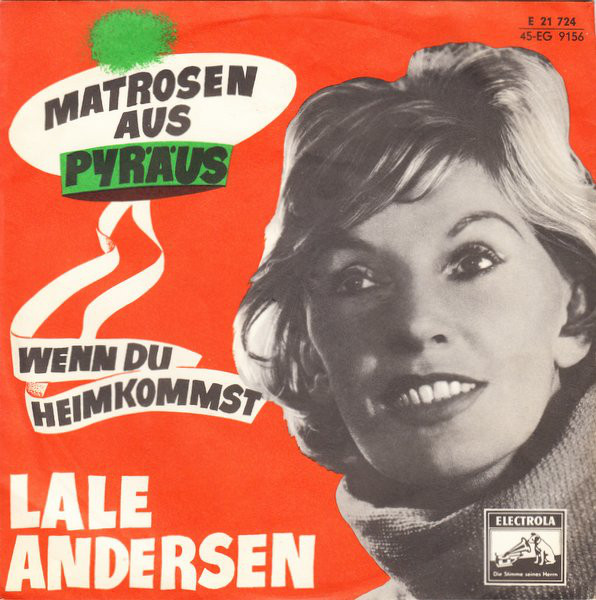 Cover Lale Andersen - Matrosen Aus Pyräus (7, Single, Mono) Schallplatten Ankauf