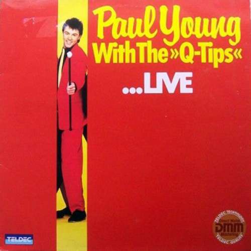 Cover Paul Young With The >>Q-Tips<<* - ...Live (LP, Album) Schallplatten Ankauf