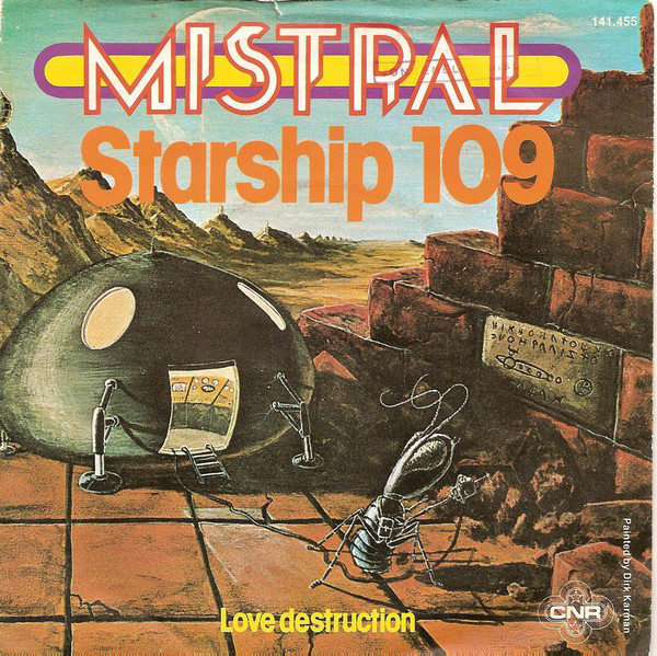 Cover Mistral (2) - Starship 109 (7, Single) Schallplatten Ankauf