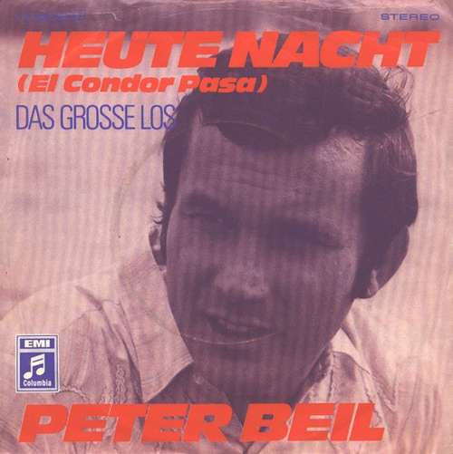 Cover Peter Beil - Heute Nacht (El Condor Pasa) (7, Single) Schallplatten Ankauf