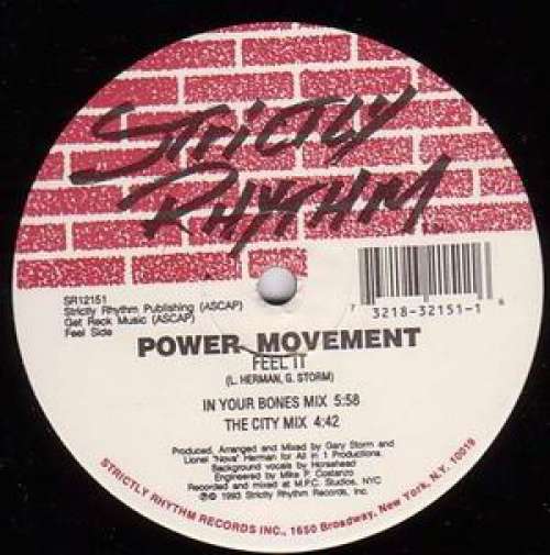 Cover Power Movement - Feel It / Pull It Higher (12) Schallplatten Ankauf