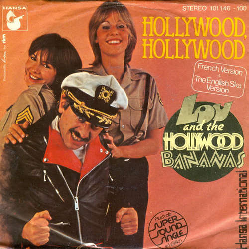 Bild Lou And The Hollywood Bananas* - Hollywood, Hollywood (French Version + The English Ska Version) (7, Single) Schallplatten Ankauf