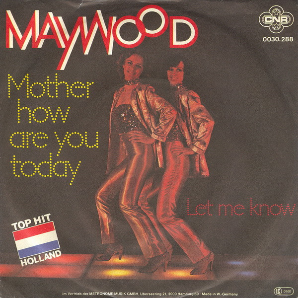 Cover Maywood - Mother How Are You Today (7, Single) Schallplatten Ankauf