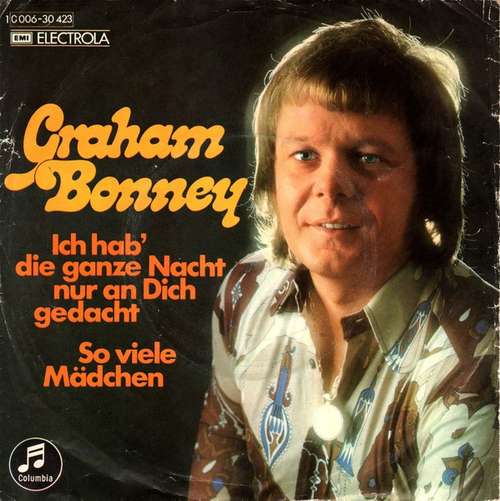 Cover Graham Bonney - Ich Hab' Die Ganze Nacht Nur An Dich Gedacht (7, Single) Schallplatten Ankauf