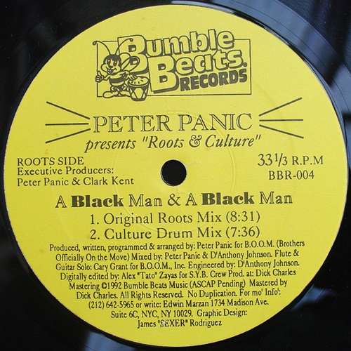 Cover A Black Man & A Black Man Schallplatten Ankauf