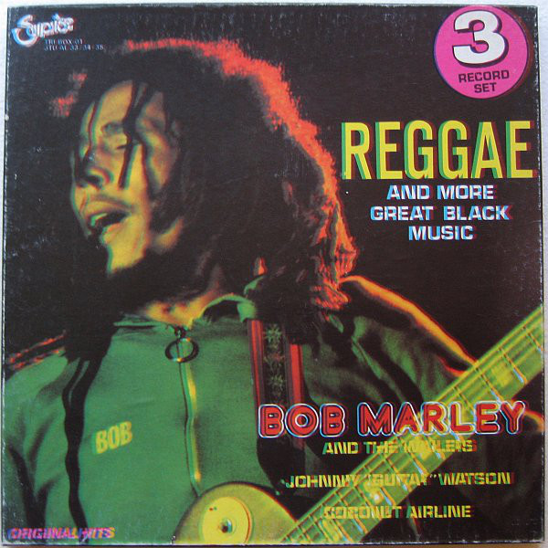 Cover Bob Marley & The Wailers, Johnny Guitar Watson, Coconut Airline - Reggae And More Great Black Music (3xLP, Comp) Schallplatten Ankauf