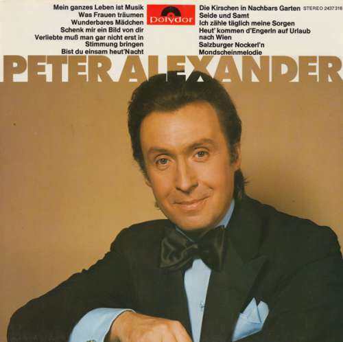 Cover Peter Alexander - Peter Alexander (LP, Album) Schallplatten Ankauf