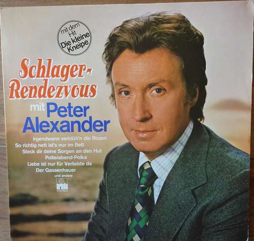 Cover Peter Alexander - Schlager-Rendezvous Mit Peter Alexander (LP, Album) Schallplatten Ankauf