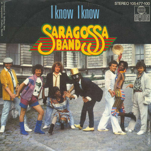 Cover Saragossa Band - I Know, I Know (7, Single) Schallplatten Ankauf