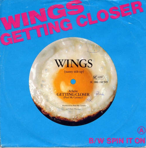 Cover Wings (2) - Getting Closer (7, Single) Schallplatten Ankauf