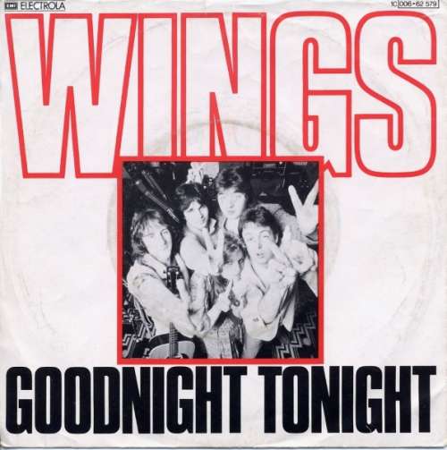 Cover Wings (2) - Goodnight Tonight (7, Single) Schallplatten Ankauf