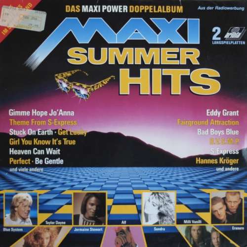 Cover Maxi Summer Hits Schallplatten Ankauf