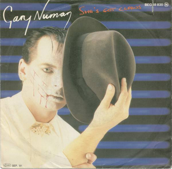 Cover Gary Numan - She's Got Claws (7, Single) Schallplatten Ankauf