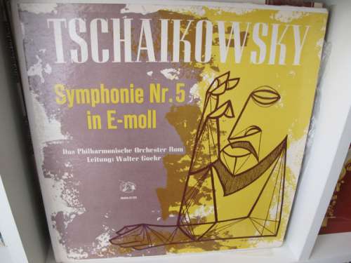 Cover Tschaikowsky* - Das Philharmonische Orchester Rom* Leitung: Walter Goehr - Symphonie Nr. 5 In E-moll (LP) Schallplatten Ankauf