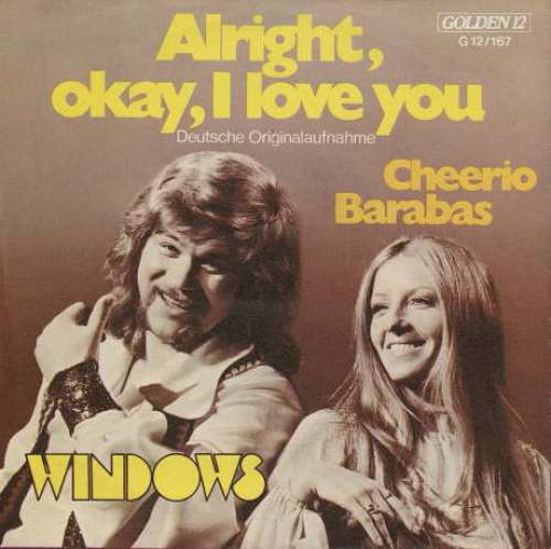 Cover Windows (2) - Alright, Okay, I Love You (7, Single) Schallplatten Ankauf