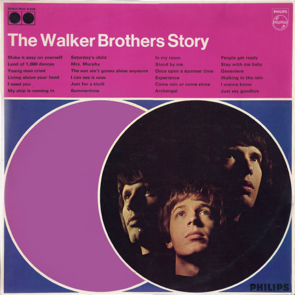 Cover The Walker Brothers - The Walker Brothers Story (2xLP, Comp) Schallplatten Ankauf