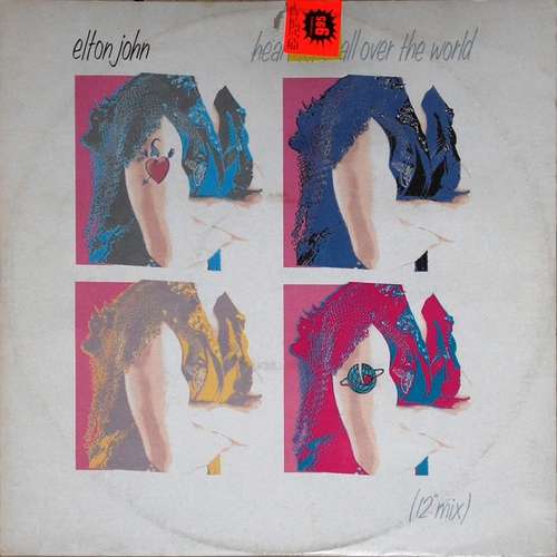Cover Elton John - Heartache All Over The World (12, EP) Schallplatten Ankauf