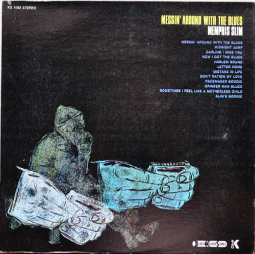 Cover Memphis Slim - Messin' Around With The Blues (LP, Album) Schallplatten Ankauf