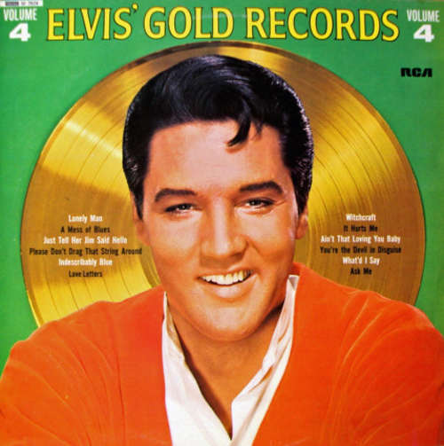 Cover Elvis Presley - Elvis' Gold Records - Volume 4 (LP, Comp, RE) Schallplatten Ankauf