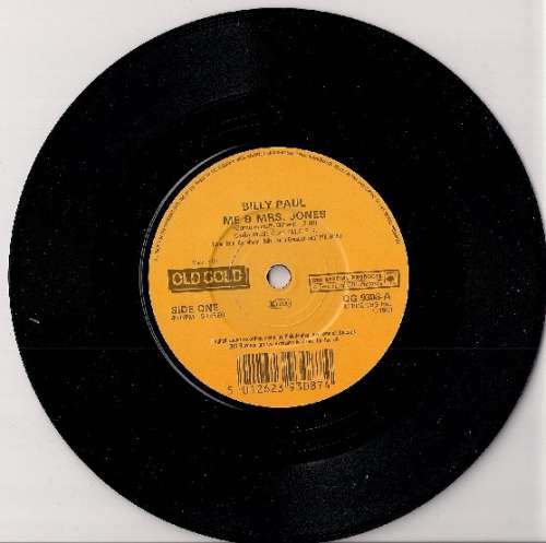 Cover Billy Paul - Me & Mrs. Jones / Let's Make A Baby (7) Schallplatten Ankauf