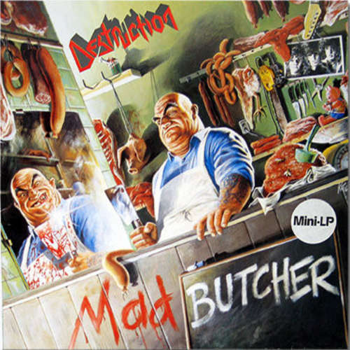 Cover Destruction - Mad Butcher (12, MiniAlbum) Schallplatten Ankauf
