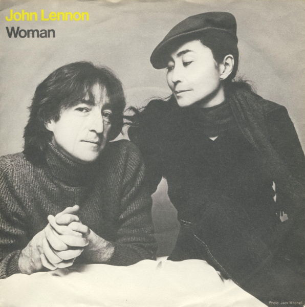Cover John Lennon - Woman (7, Single, Yel) Schallplatten Ankauf