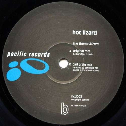 Cover Hot Lizard - The Theme (2x12) Schallplatten Ankauf