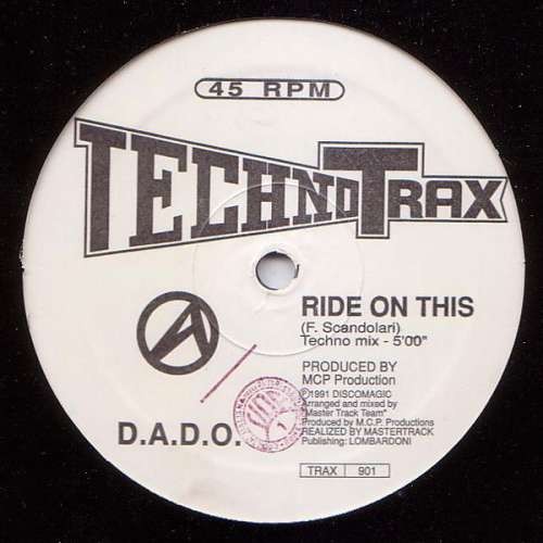 Cover D.A.D.O. - Ride On This (12) Schallplatten Ankauf