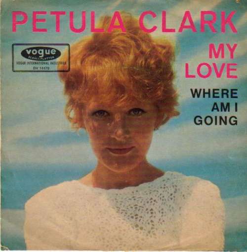 Cover Petula Clark - My Love (7, Single, Mono) Schallplatten Ankauf