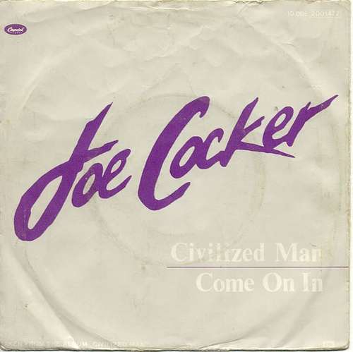 Cover Joe Cocker - Civilized Man / Come On In (7, Single) Schallplatten Ankauf