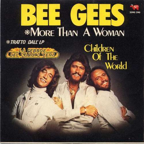 Cover Bee Gees - More Than A Woman (7, Single) Schallplatten Ankauf
