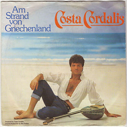 Cover Costa Cordalis - Am Strand Von Griechenland (7, Single) Schallplatten Ankauf