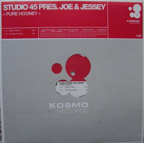 Cover Studio 45 Pres. Joe & Jessey - Pure Hooney (12) Schallplatten Ankauf
