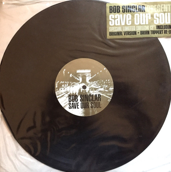 Cover Bob Sinclar - Save Our Soul (12, Ltd) Schallplatten Ankauf