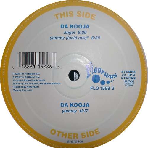Cover Da Kooja - Yammy (12) Schallplatten Ankauf