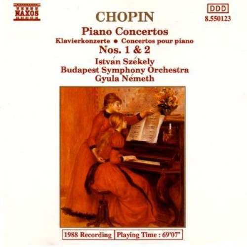 Cover Chopin* - István Székely*, Budapest Symphony Orchestra, Gyula Németh - Piano Concertos Nos. 1 & 2 (CD) Schallplatten Ankauf