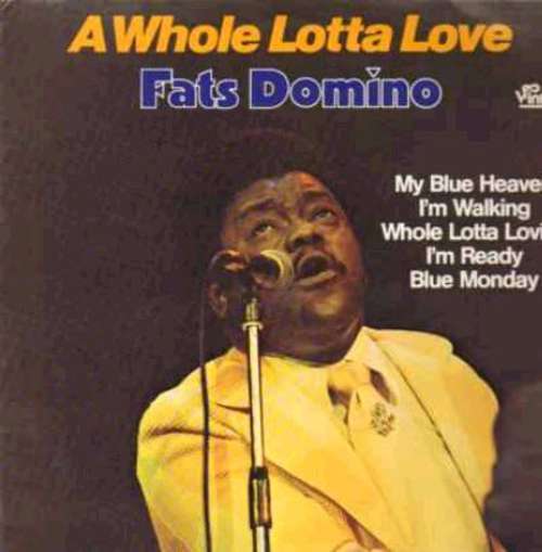 Cover Fats Domino - A Whole Lotta Love (LP) Schallplatten Ankauf