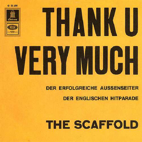 Cover The Scaffold* - Thank U Very Much (7) Schallplatten Ankauf