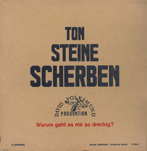 Cover Ton Steine Scherben - Warum Geht Es Mir So Dreckig? (LP, Album, RE) Schallplatten Ankauf